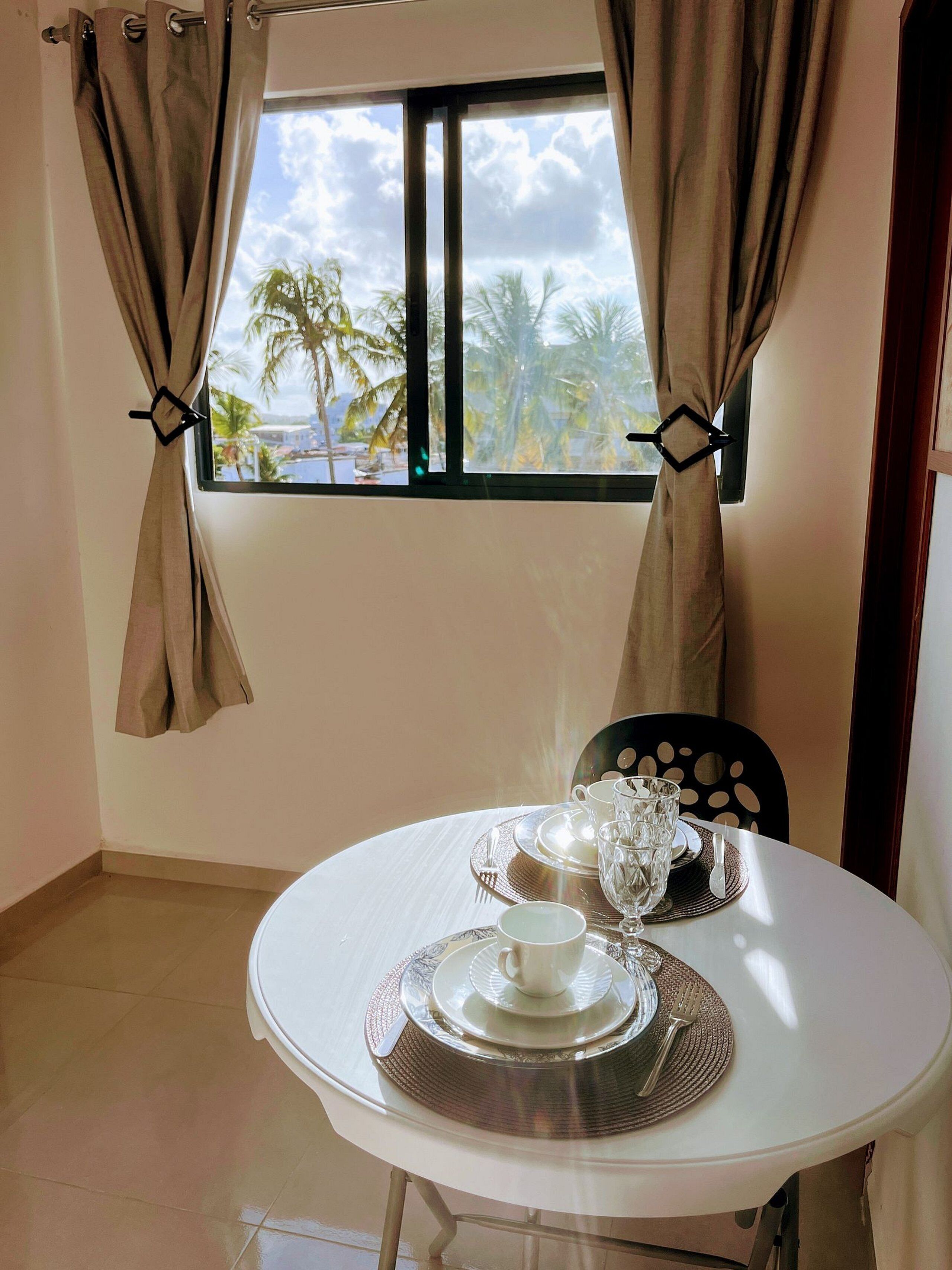 Apartamento panorâmico | Opções para refeição