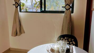 Apartamento panorâmico | Opções para refeição