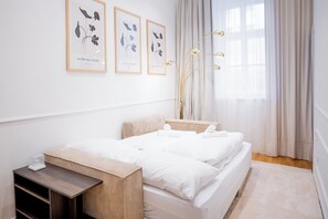 1 多间卧室、WiFi、床单