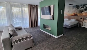 1 Schlafzimmer, Bügeleisen/Bügelbrett, kostenloses WLAN, Bettwäsche