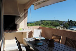 Duplex - utsikt mot lagunen