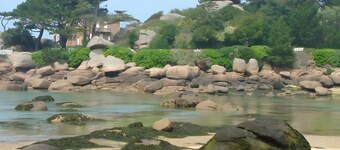 Studio "Ti Maen" with Heated Pool