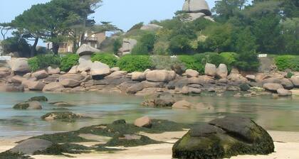 Studio « Ti Maen » avec piscine chauffée