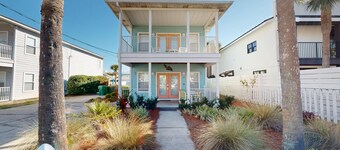 Private Home & Guest House w/Private Heated Pool - Steps from the Beach