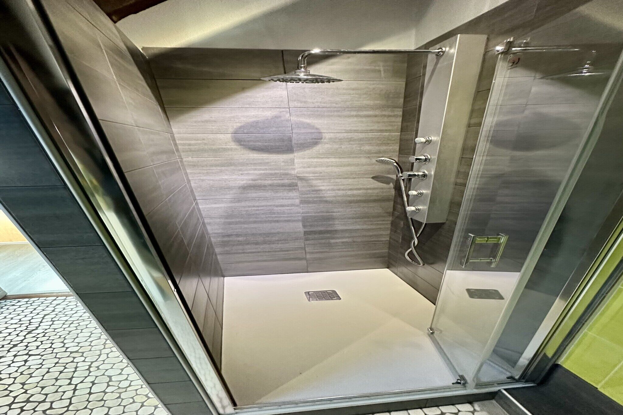 Shower, hair dryer, bidet