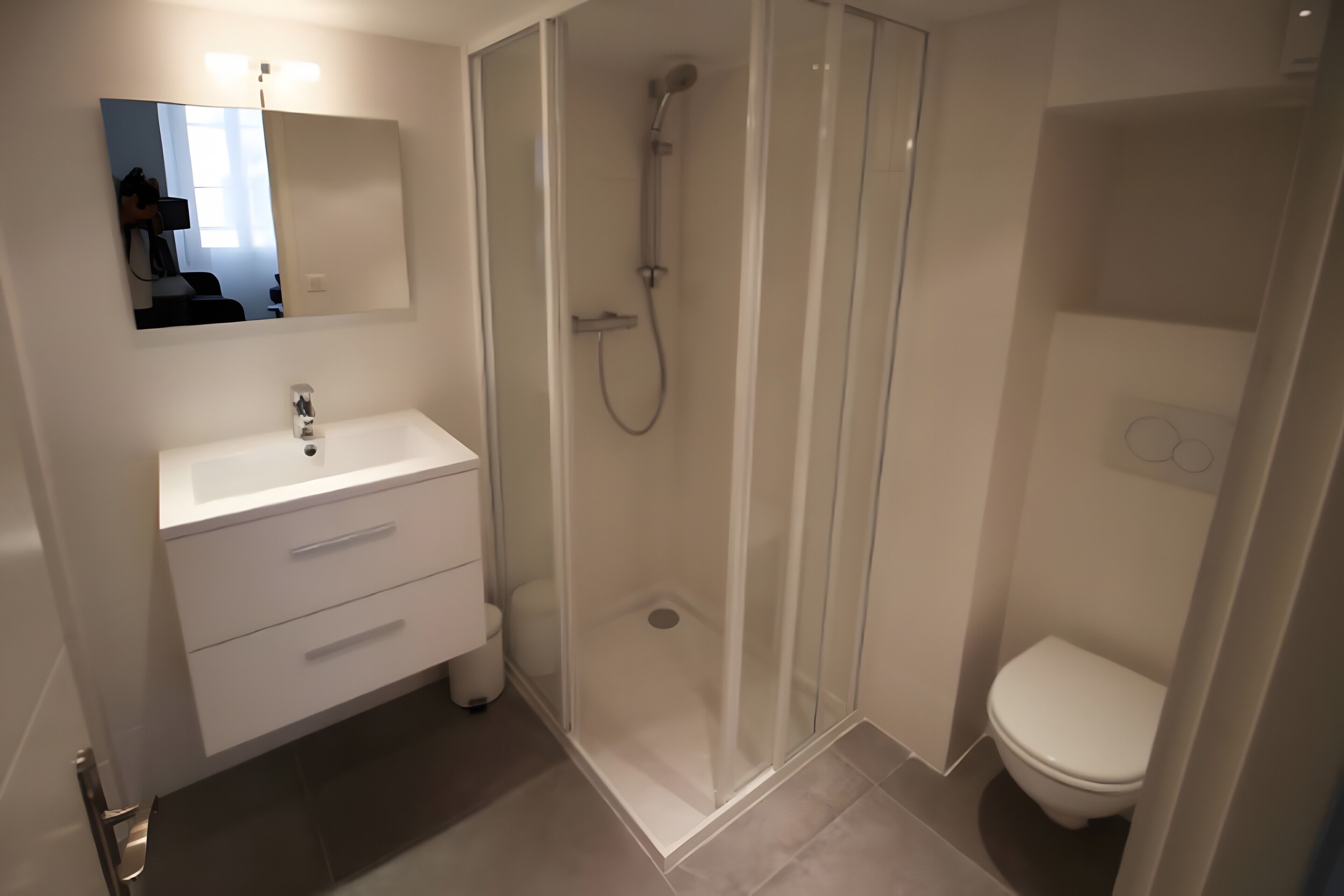 Dusche, Handtücher