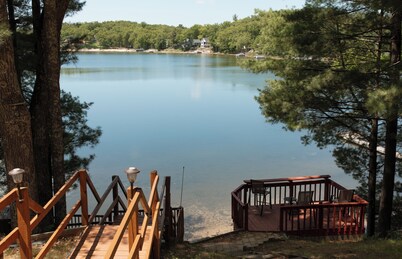 Lakefront Retreat w/ Private Dock & Stunning Views