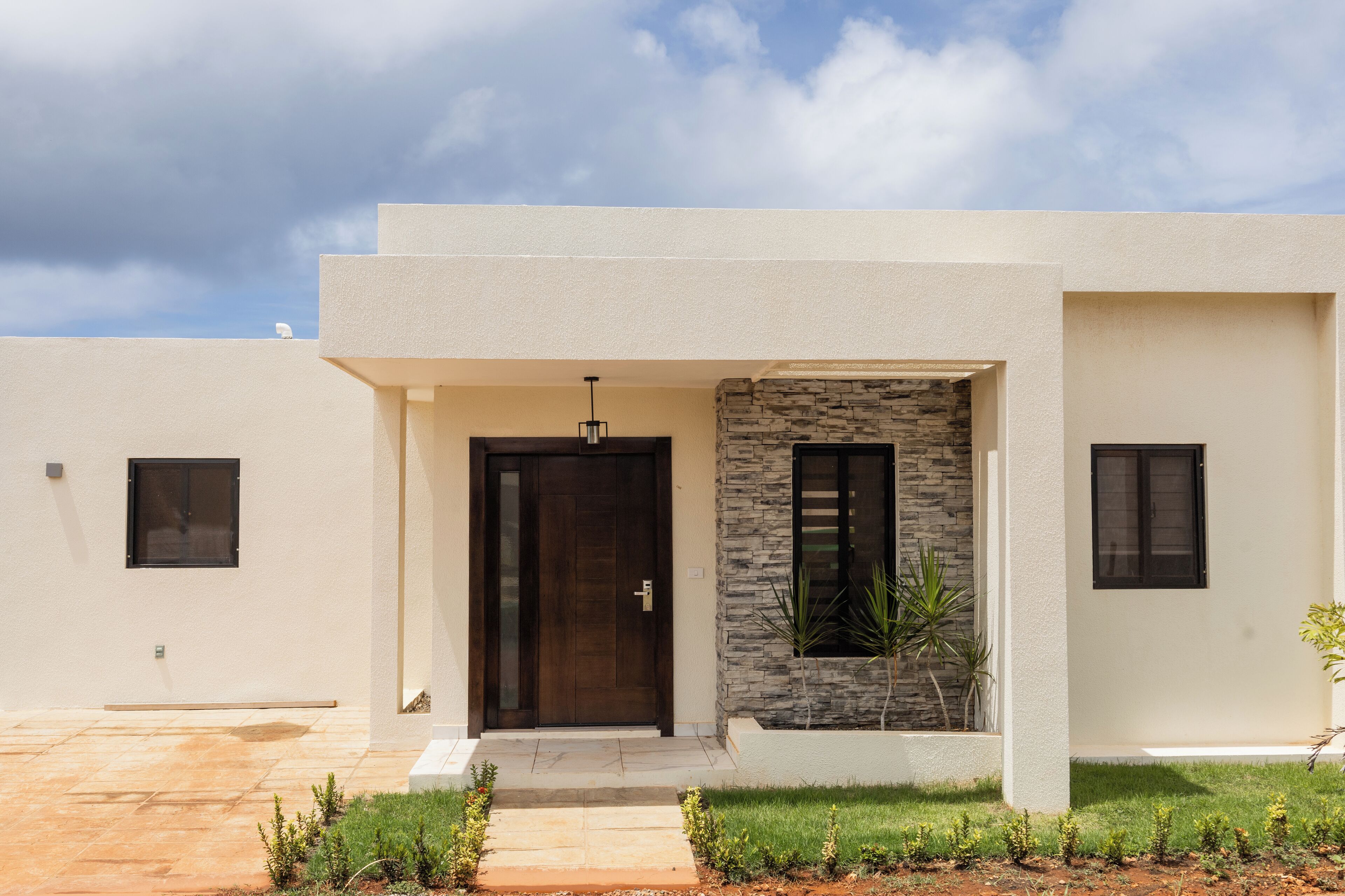 Luxe villa, uitzicht op zwembad | Details aan de buitenkant