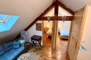 5 bedrooms, iron/ironing board, travel cot, free WiFi - Lush corner near the bistro (Mont-Dore)