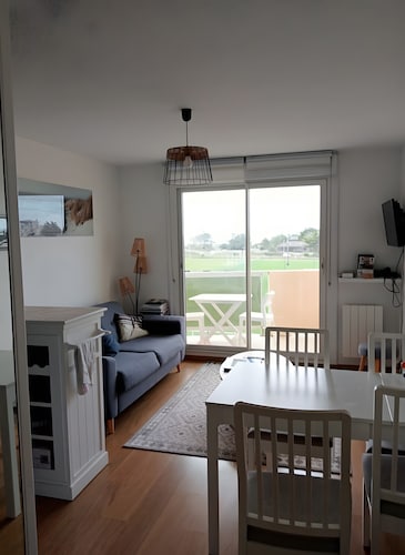 Appartement vue mer plage de Donville les Bains