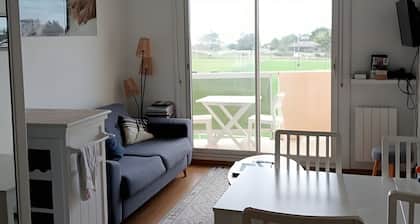 Appartement vue mer plage de Donville les Bains