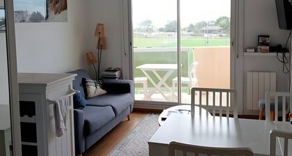 Appartement vue mer plage de Donville les Bains