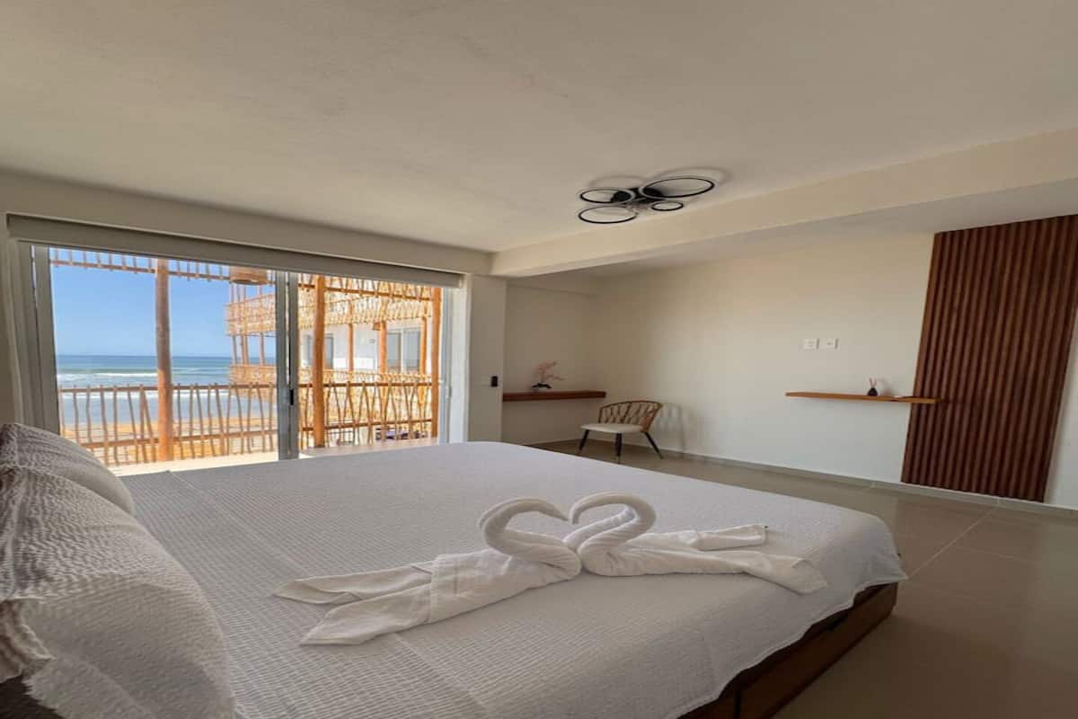 Chambre Double Classique, vue plage