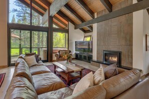 Fireplace - Golf Course Luxury Retreat at Northstar  (12th Tee) - TLUXP (Truckee)