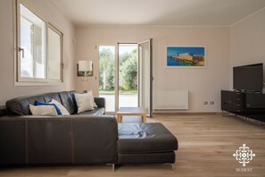 빌라, 정원 전망 | 거실 공간