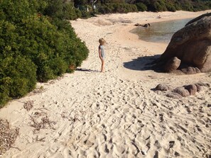 Una spiaggia nelle vicinanze