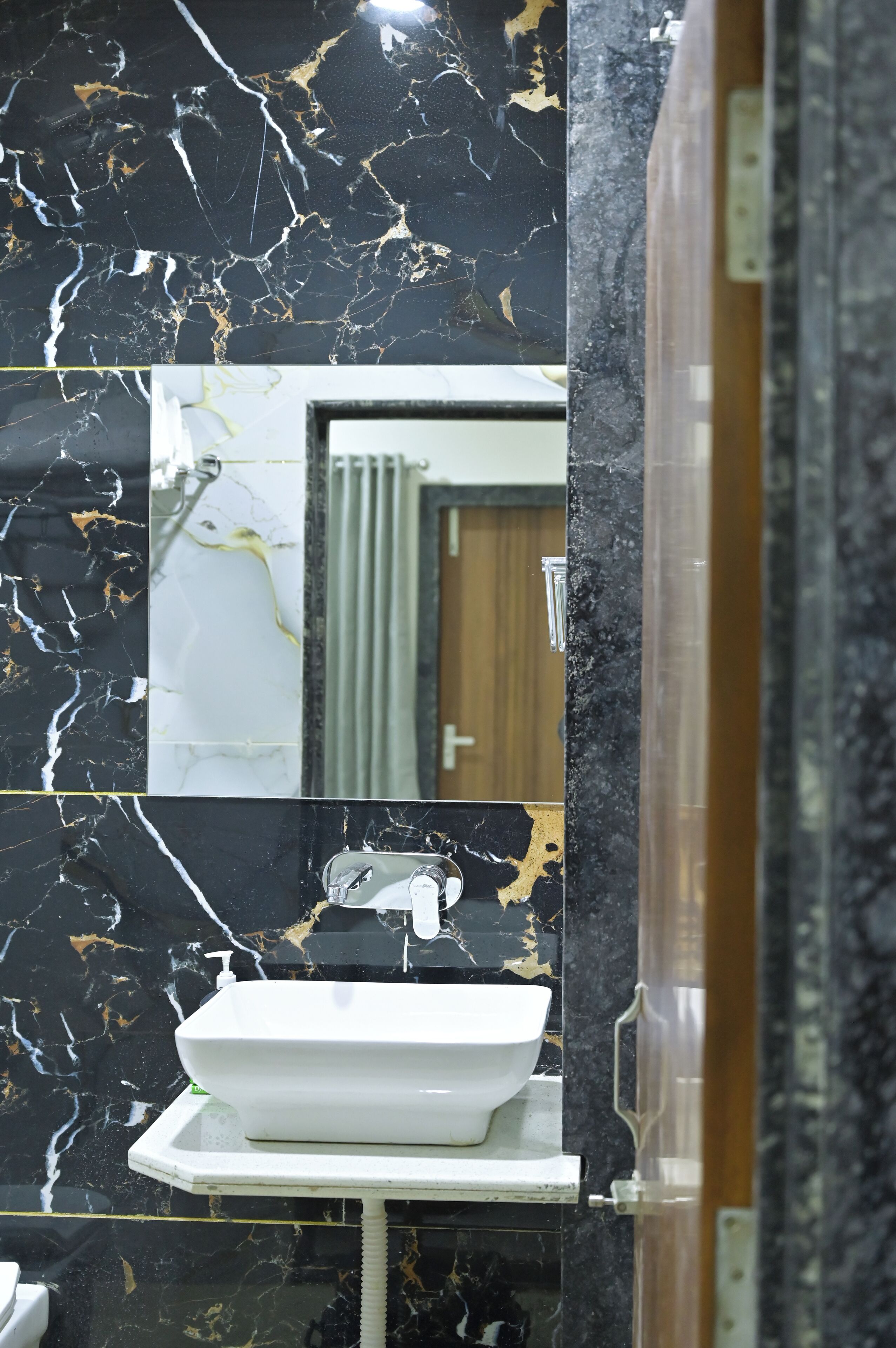 Chambre Double Deluxe, balcon | Salle de bain