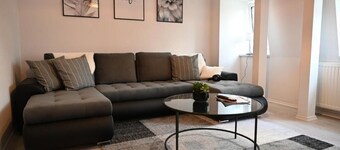 Vacation apartment at the Saaleknie 80sqm with garden idyll in Rudolstadt