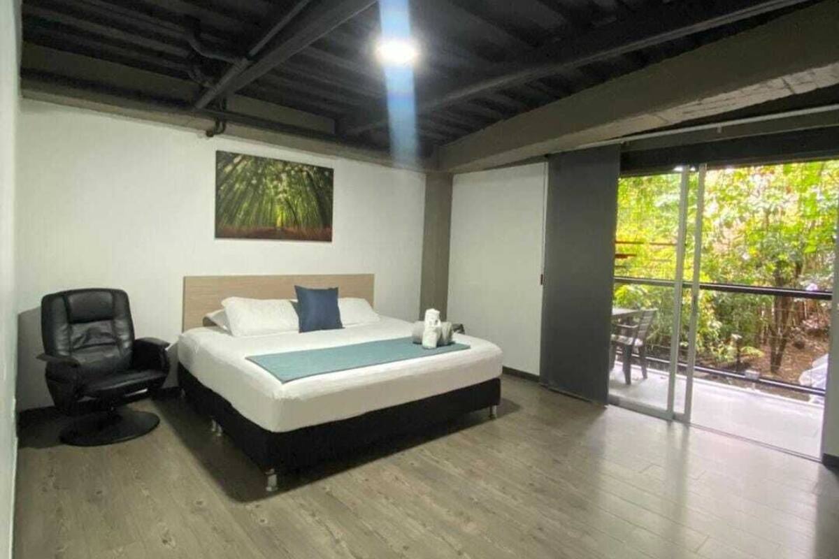 Comfort Apartment, Balcony, Garden View