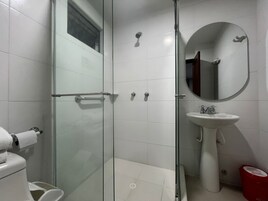 Ducha, toallas