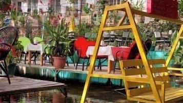 Overnatningsstedets facade