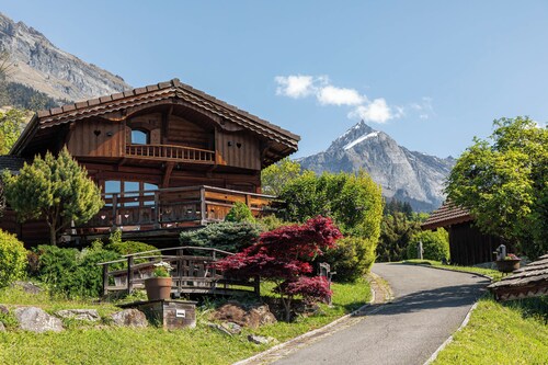 Chalet "Grenier" face au Mont-Blanc, jusqu'à 5 personnes