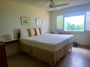 1 bedroom, WiFi, bed sheets - Oceanfront retreat in with AC and pool (Inch Marlow)