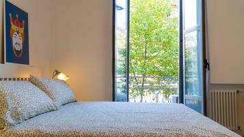 1 Schlafzimmer, Reisekinderbett, kostenloses WLAN, BettwÀsche