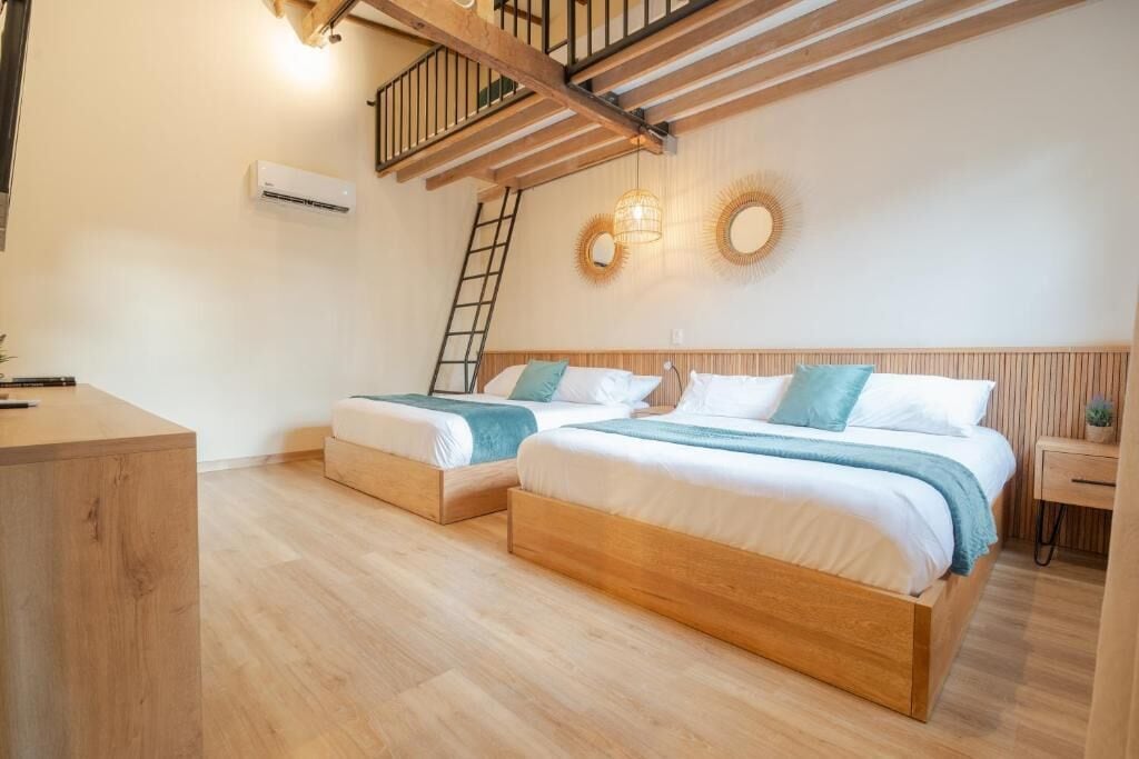 Quadruple Room, Garden View