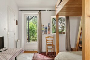 1 chambre, Wi-Fi, draps fournis