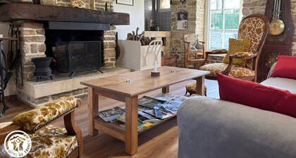 Ancien Moulin avec Terrasse et Cheminée, Saint-Vincent-Sterlanges