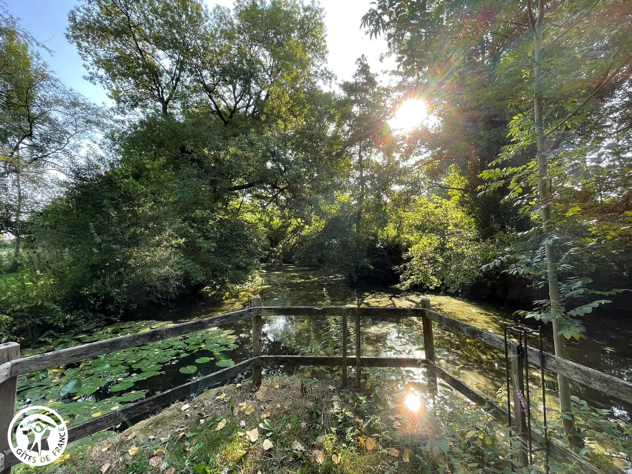 Gîte agréé Gîtes de France en Vendée : Coin pêche
