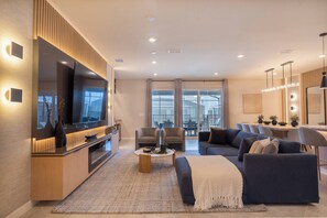 TV, video games - Luxury 10BR w/ Pool & Theater | Windsor Cay (Clermont)