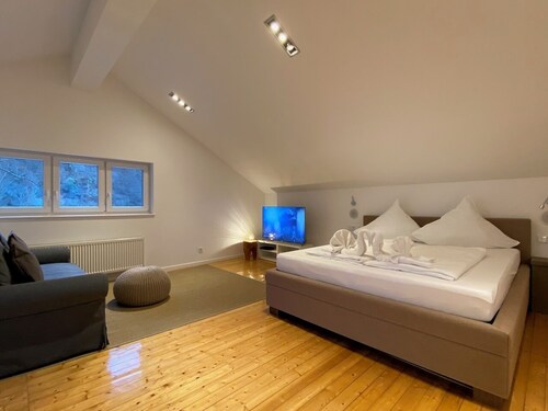 Haus am See: Lake View. Private Sauna. Fireplace. Pure Nature.