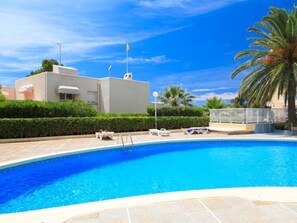 Pool - Beachfront Loft with A/C and Pool, Near Port Aventura, Salou (Salou)