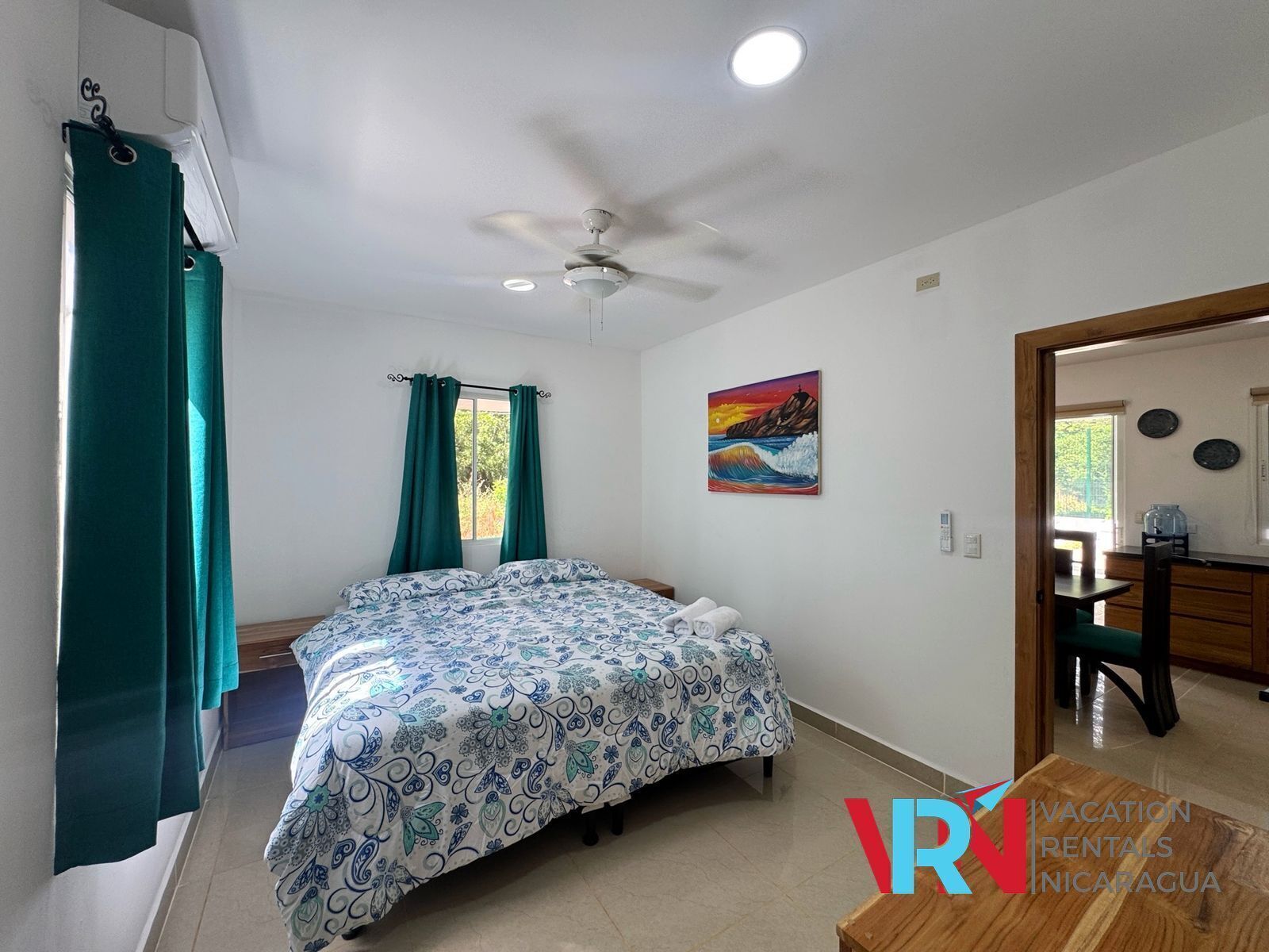 3 habitaciones, wifi gratis, ropa de cama y acceso para silla de ruedas 