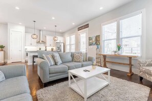 TV, offices - The Brightside Retreat: 4BR East Nashville Home w/ Balconies & Close to Downtown (Nashville)