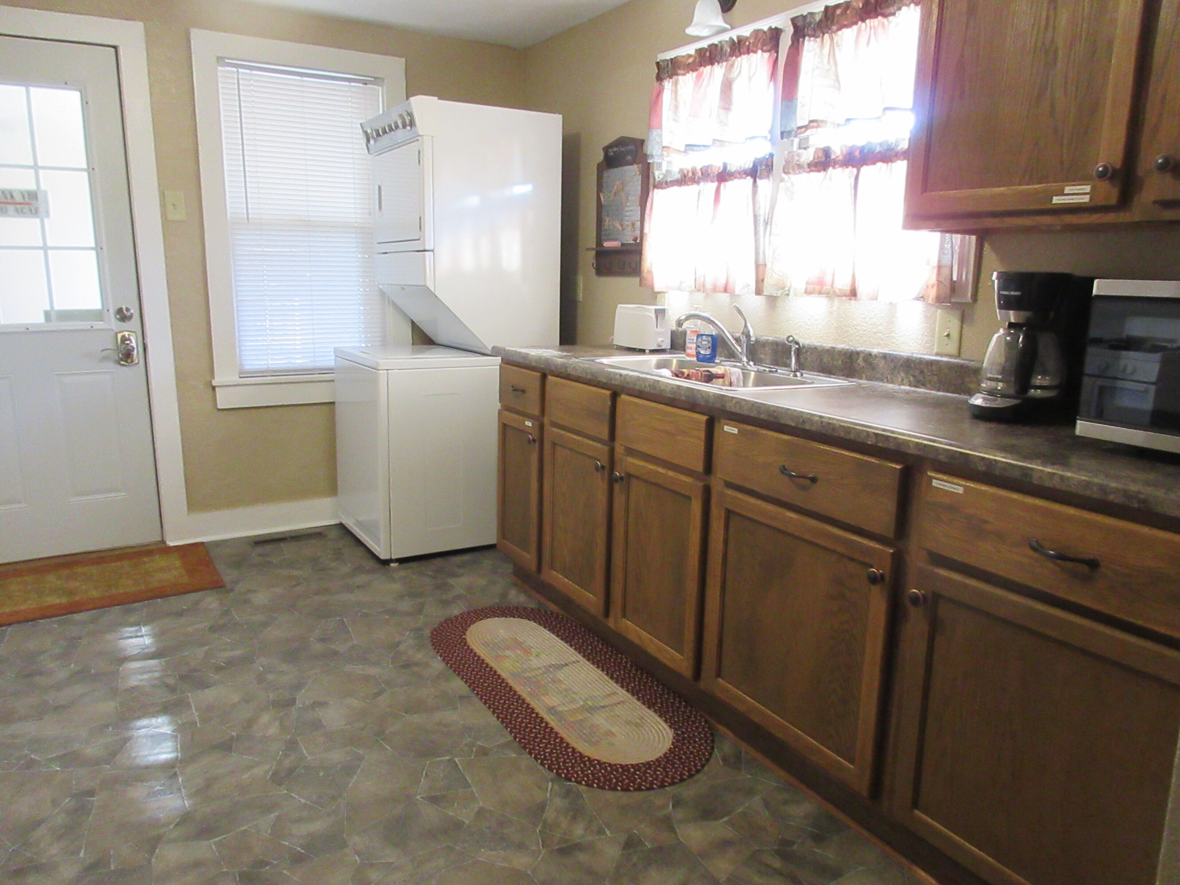 Microwave, oven, stovetop, paper towels