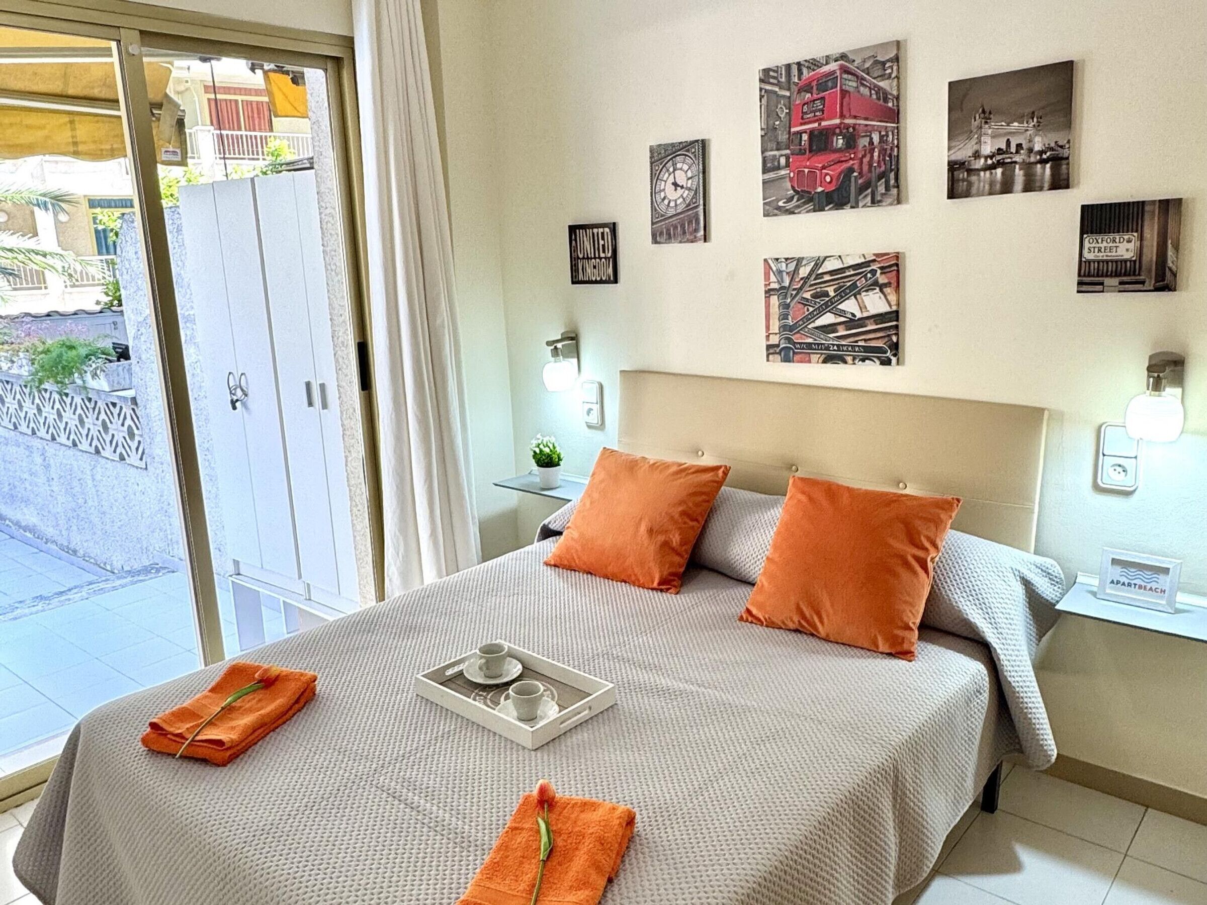 2 dormitorios y ropa de cama