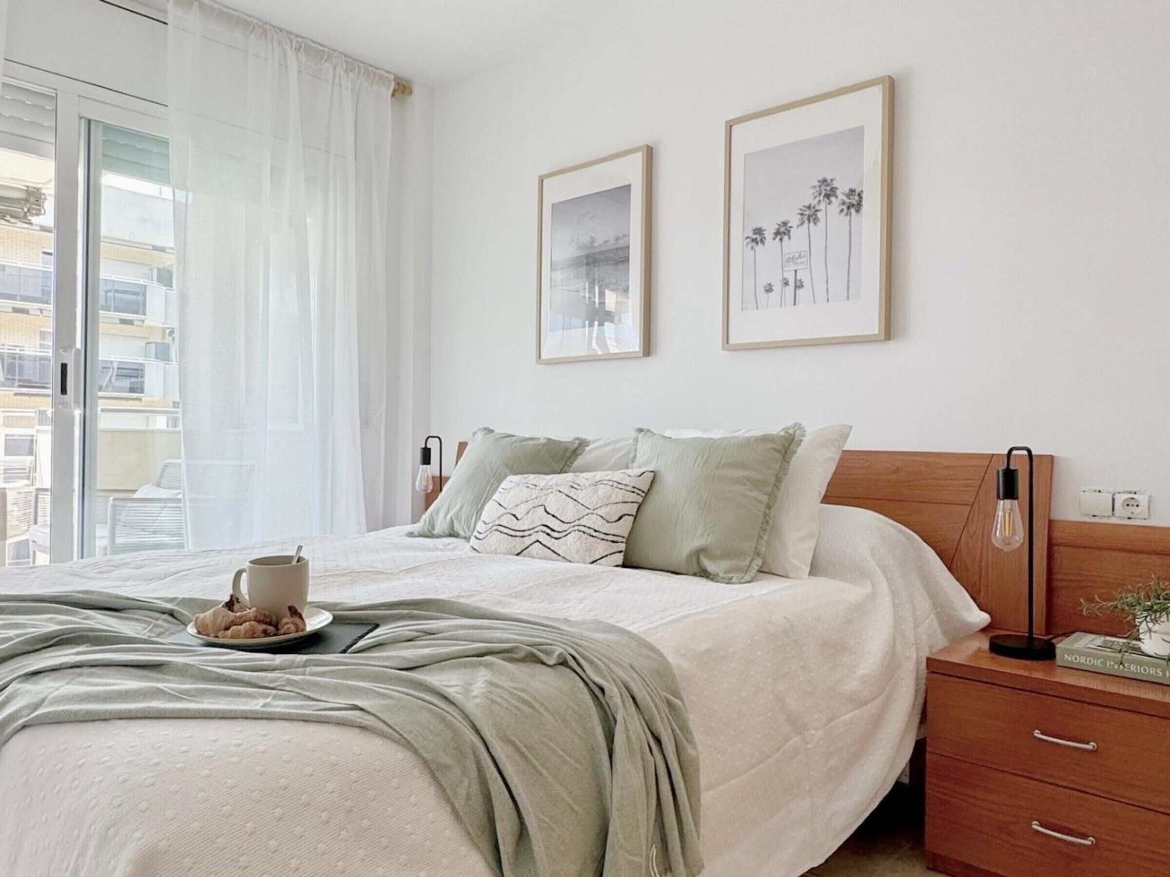3 habitaciones y ropa de cama 