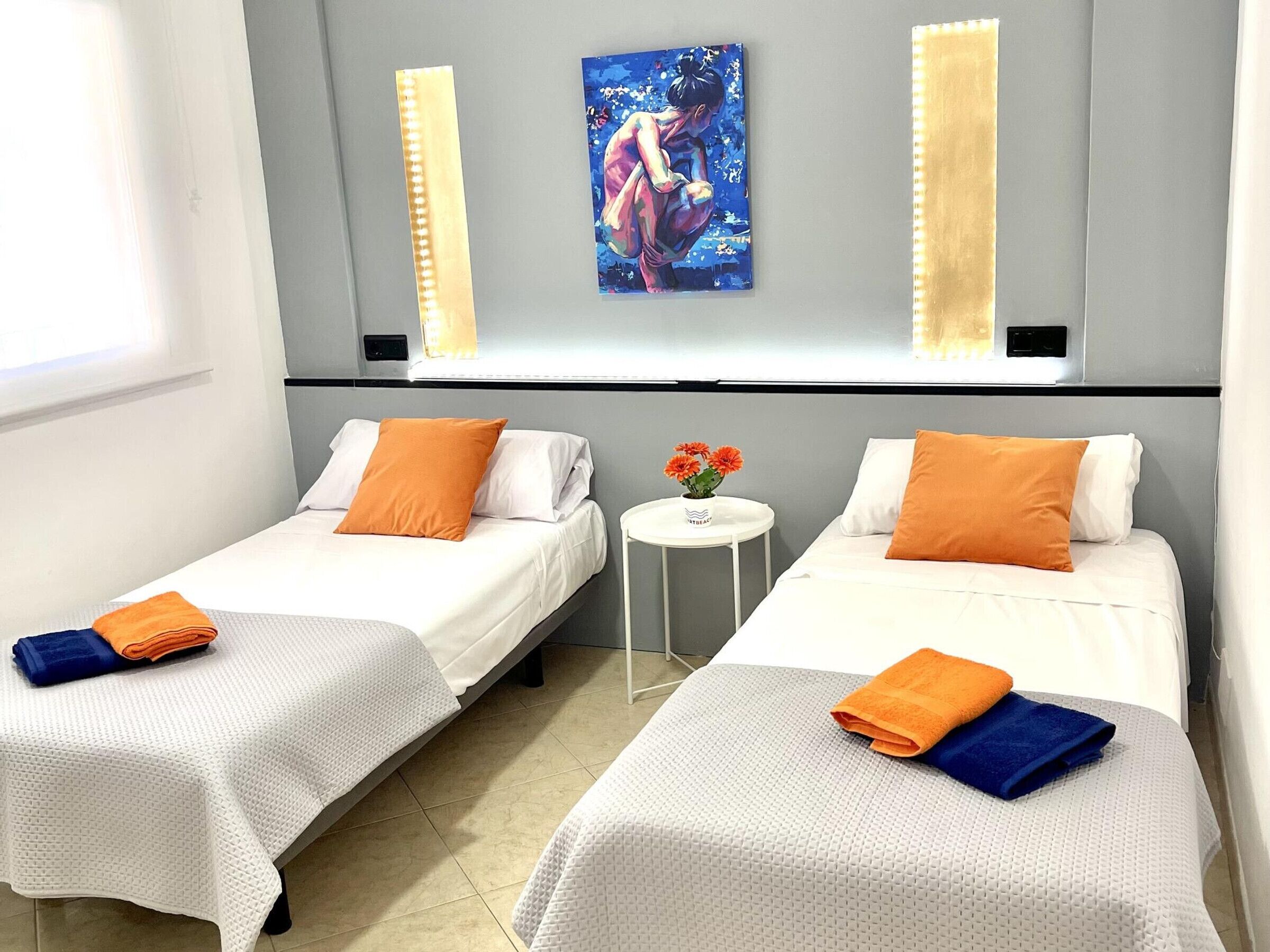 2 dormitorios, wifi gratis, ropa de cama