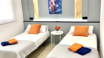 2 dormitorios, wifi gratis, ropa de cama