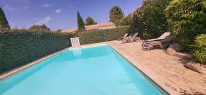 Pool - Villa in Residence with Pool Near Porto-Vecchio for 6 Guests (San-Gavino-di-Carbini)