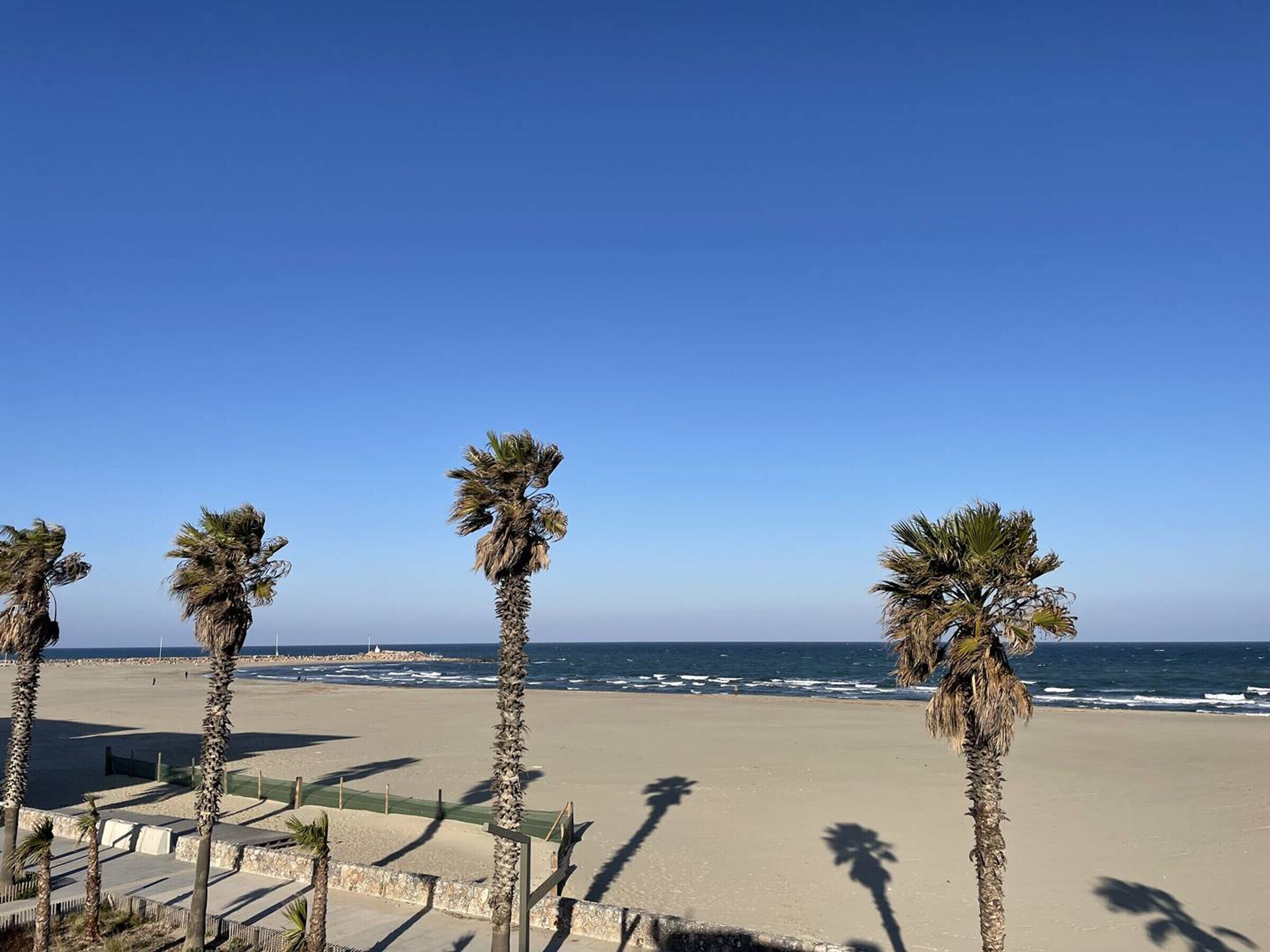On the beach