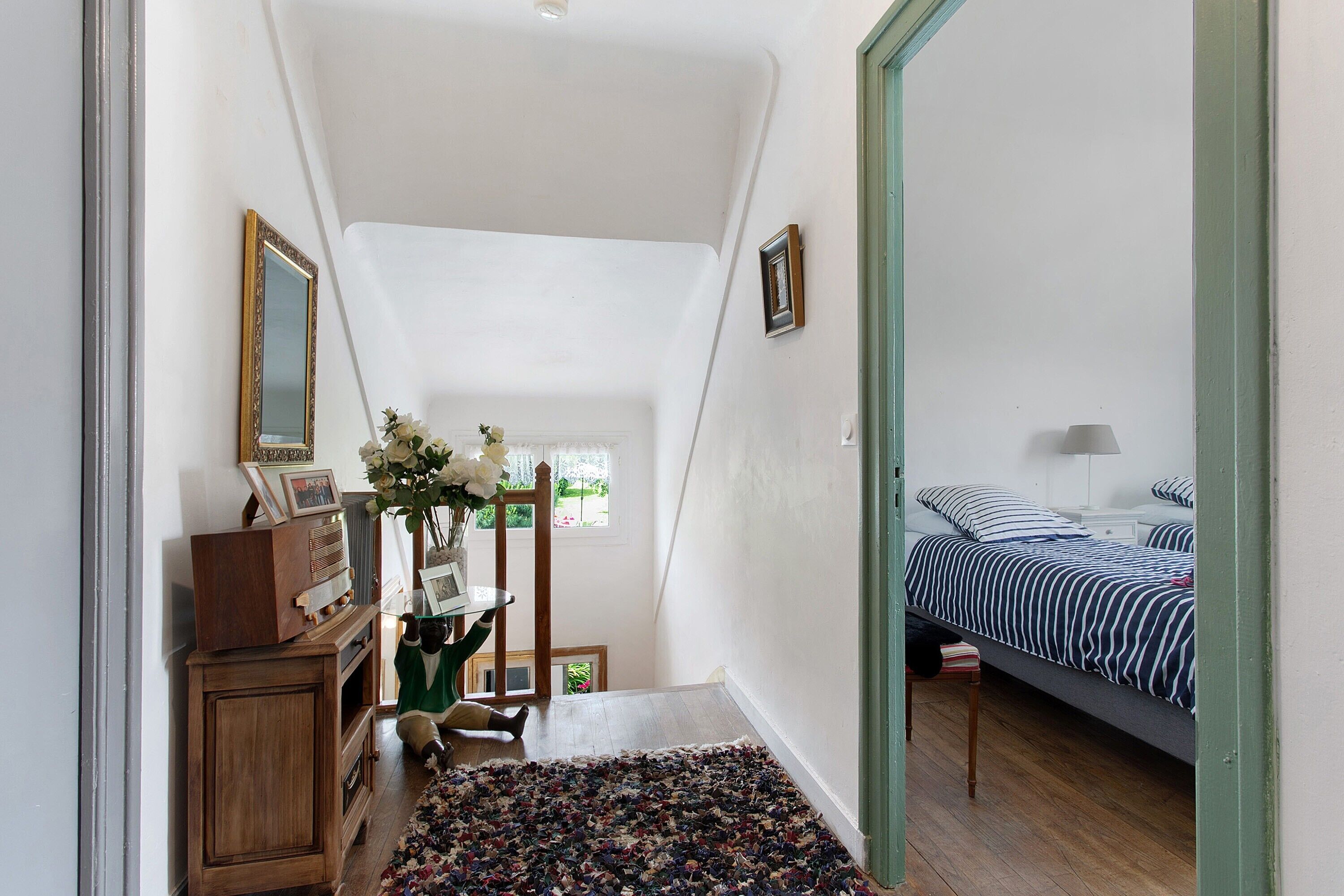 2 slaapkamers, een strijkplank/strijkijzer, wifi, beddengoed