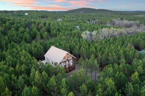 Exterior - Pancakes & Sausage | Hot Tub • Slide • Game Loft (Broken Bow)