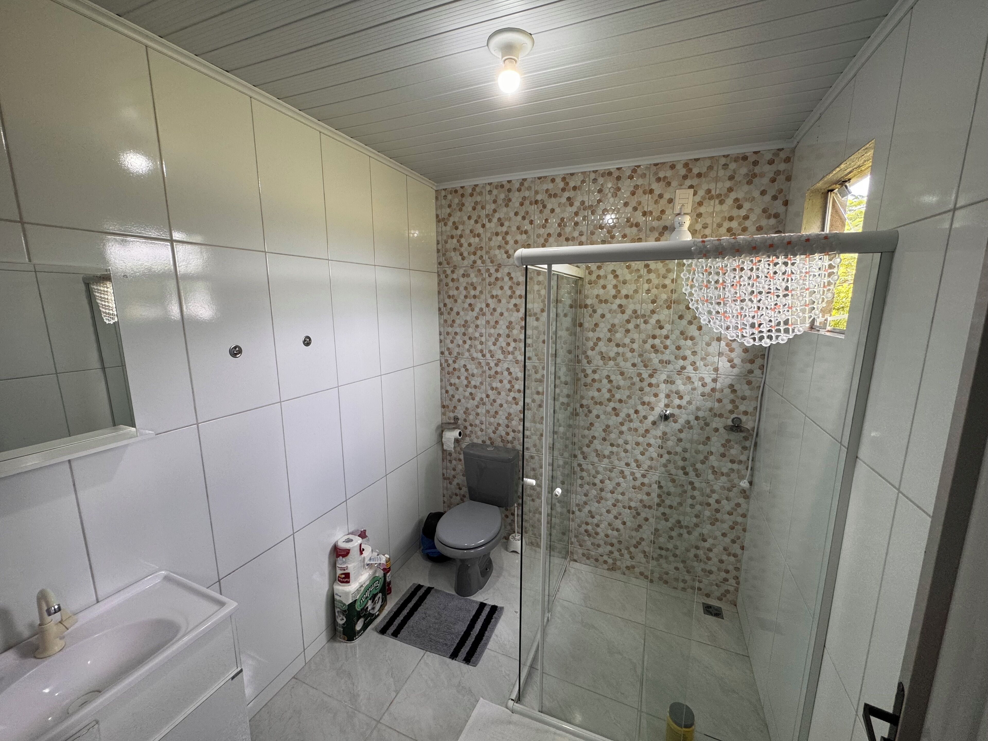 Dusche, Toilettenpapier