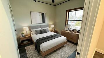 3 bedrooms, internet, bed sheets