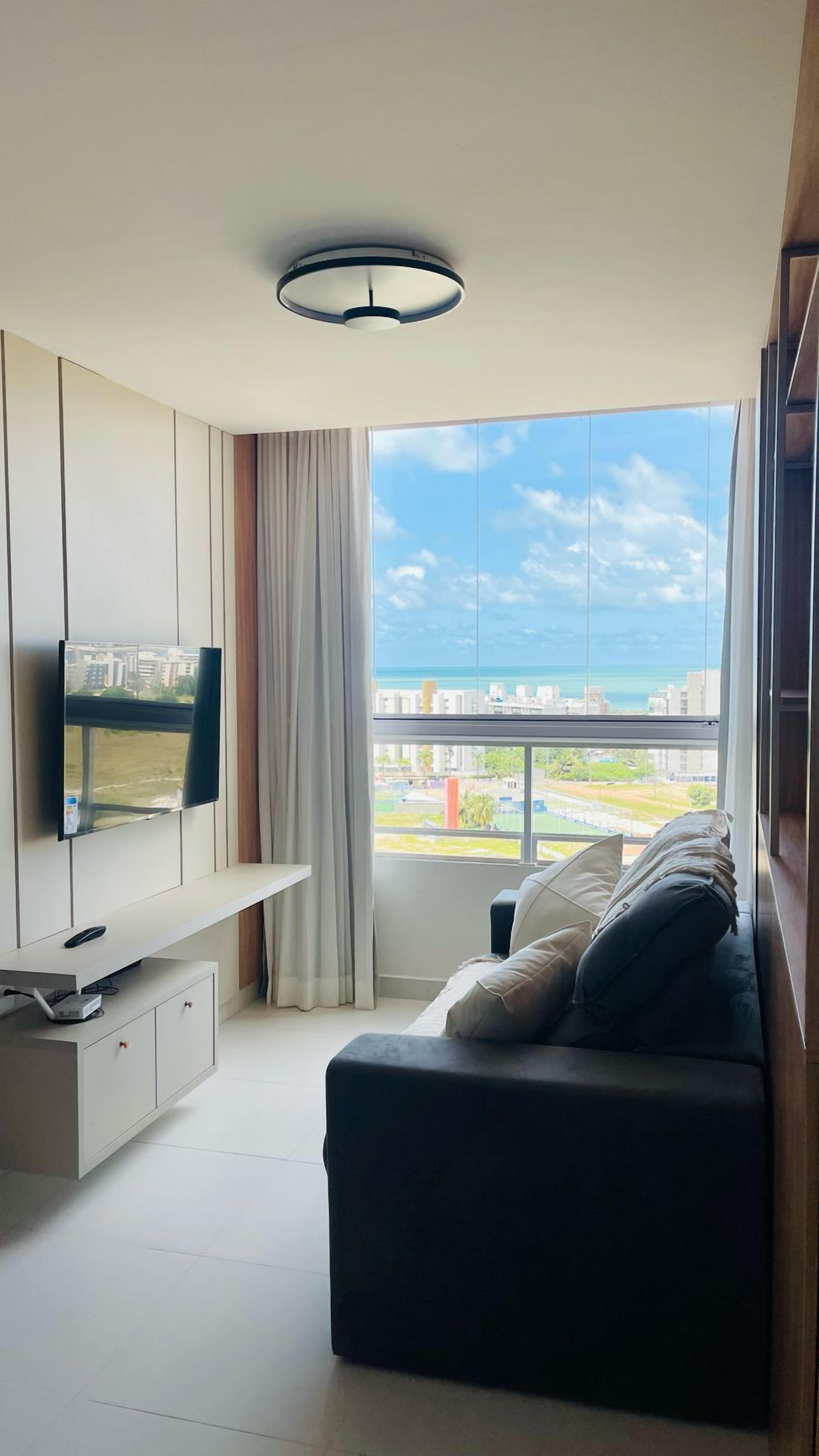 Căn hộ Deluxe, quang cảnh biển | Khu phòng khách