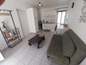 Living area - Downtown apartment DOUARNENEZ (Douarnenez)